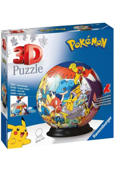 Pokemon Ravensburger 3D-pussel med 72 bitar