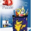 3D Pikachu pennhållare pussel
