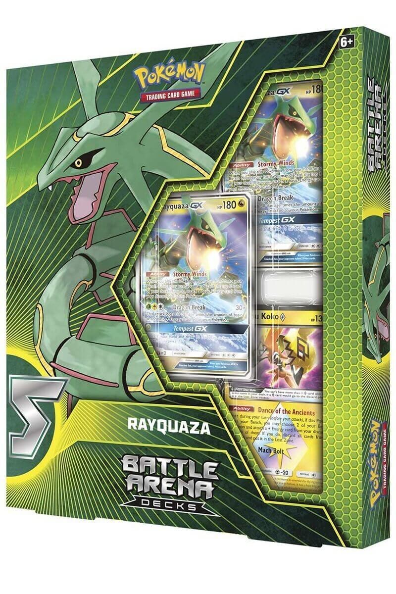 Pokemon Battle Arena Deck med Rayquaza GX