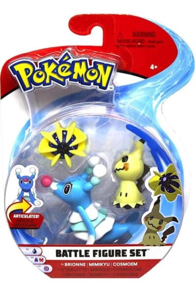 Brionne, Mimikyu & Cosmoem Figurer