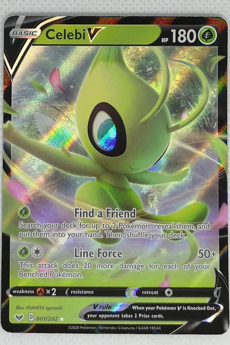 Pokémon Celebi V-kort