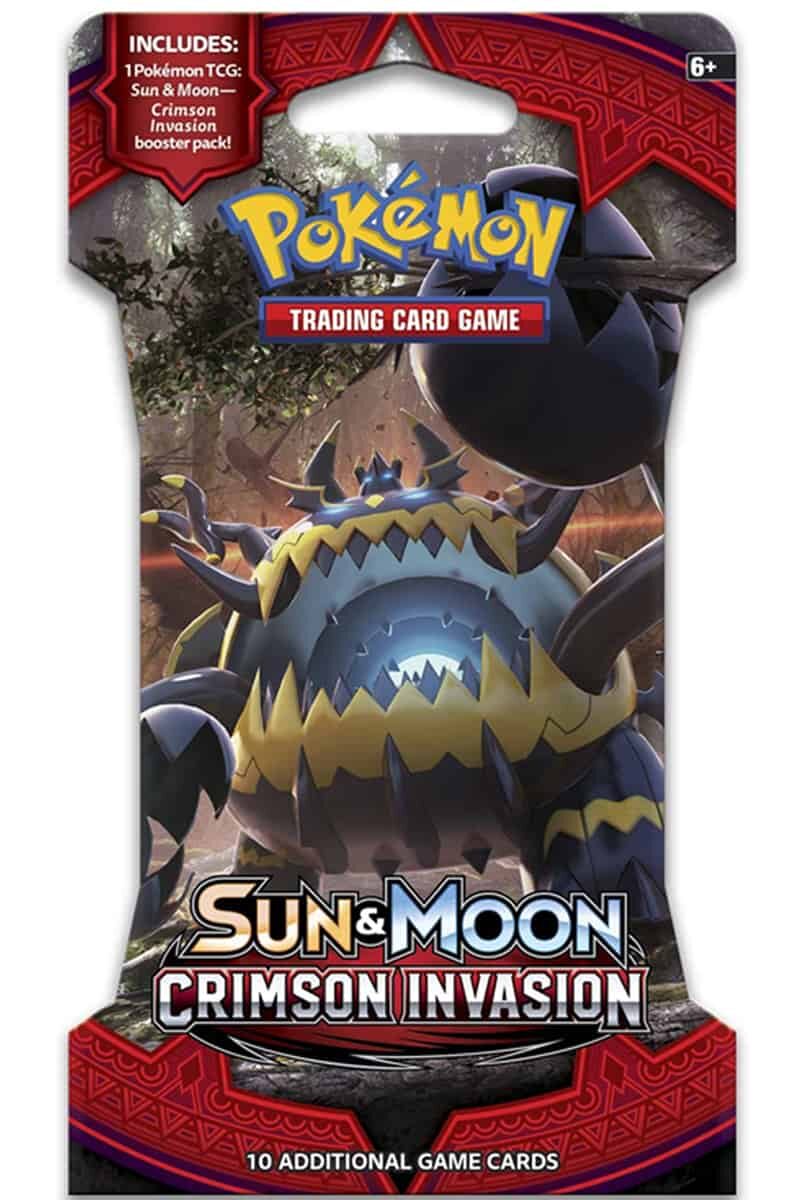 Pokémon Crimson Invasion booster