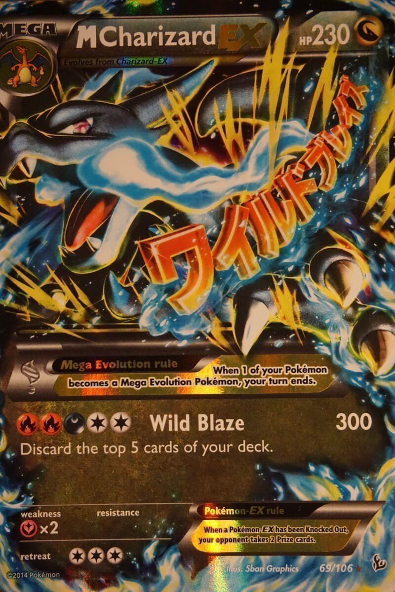 M Charizard EX 69/106 - Pocket Monster