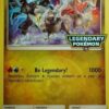 Reshiram Zekrom och Kyurem Legendarisk stor karta