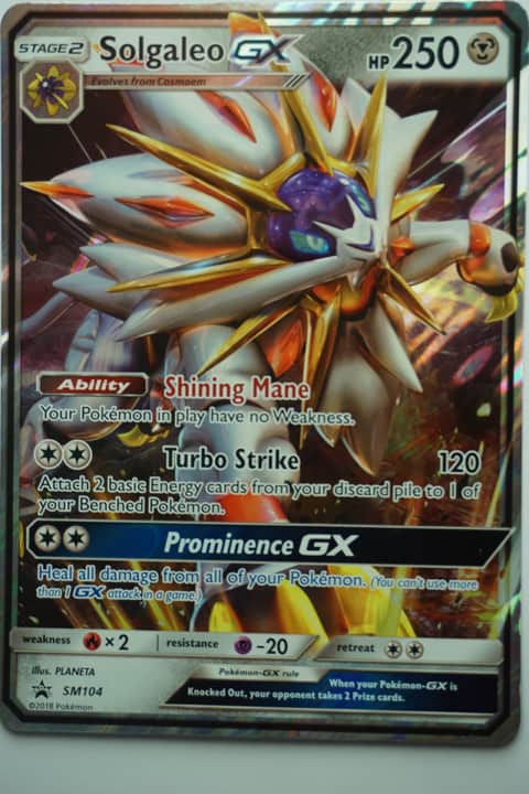 Solgaleo GX SM104 Stor