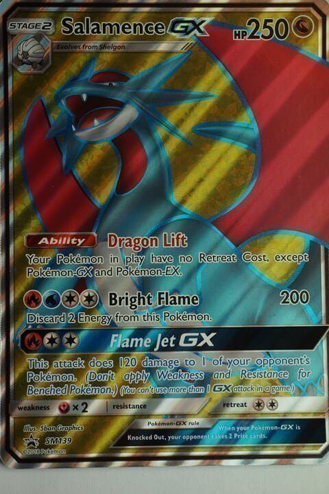 Salamence GX SM139 Full Art Stor