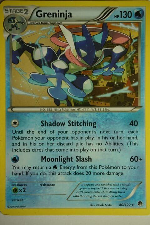 Greninja 40/122 Sällsynt