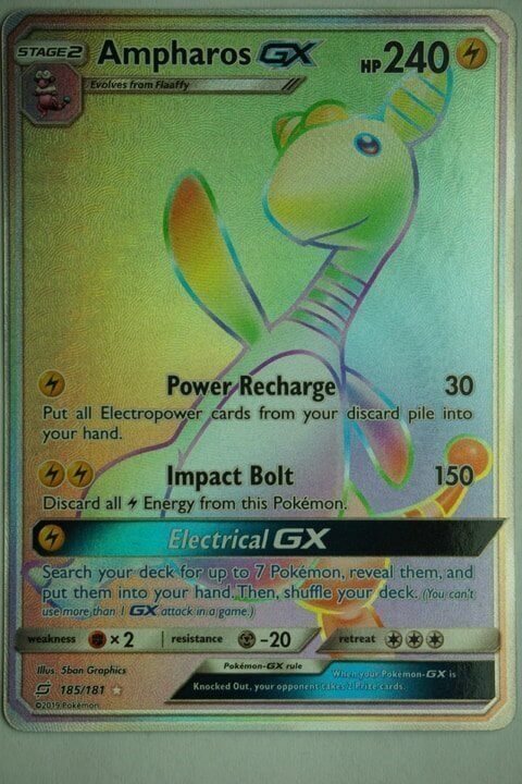 Ampharos GX 185/181 Hyper Rare
