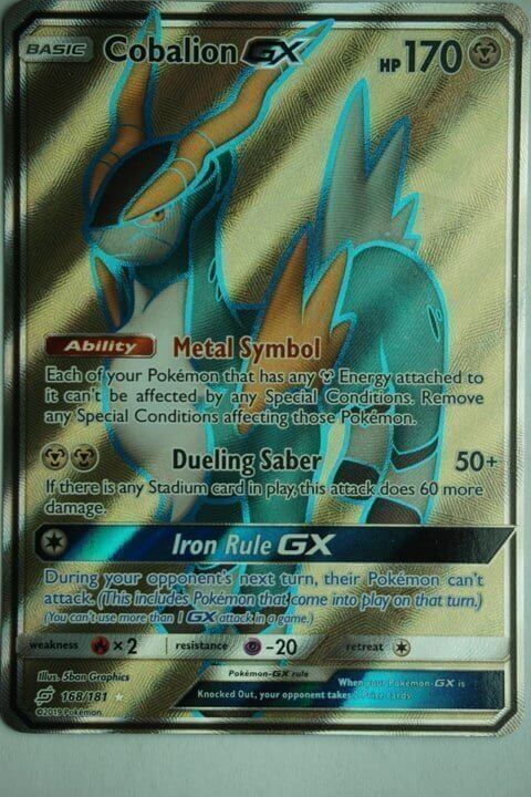 Cobalion GX 168/181 Full Art