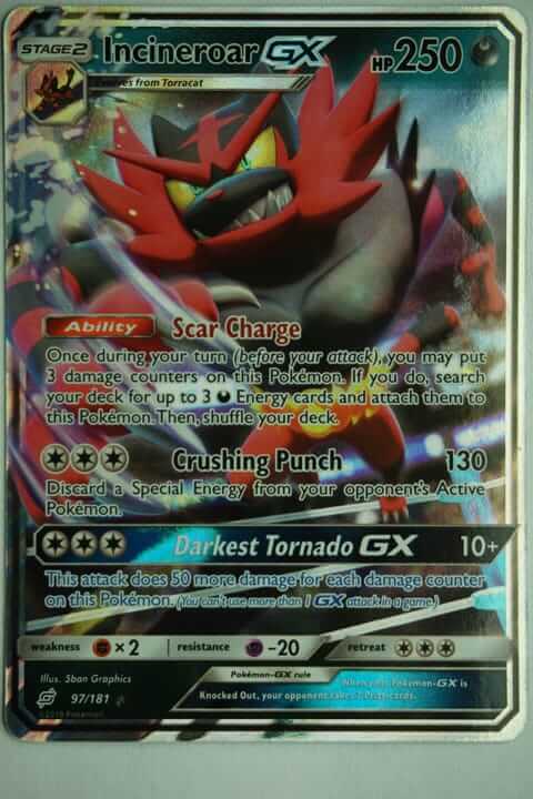 Incineroar GX 97/181