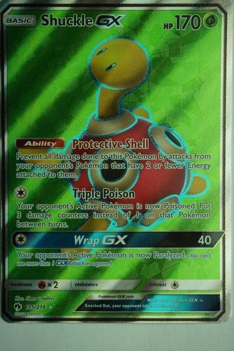 Shuckle GX 195/214 Full Art