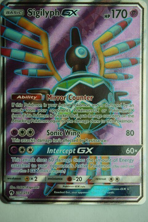 Sigilyph GX 202/214 Full Art
