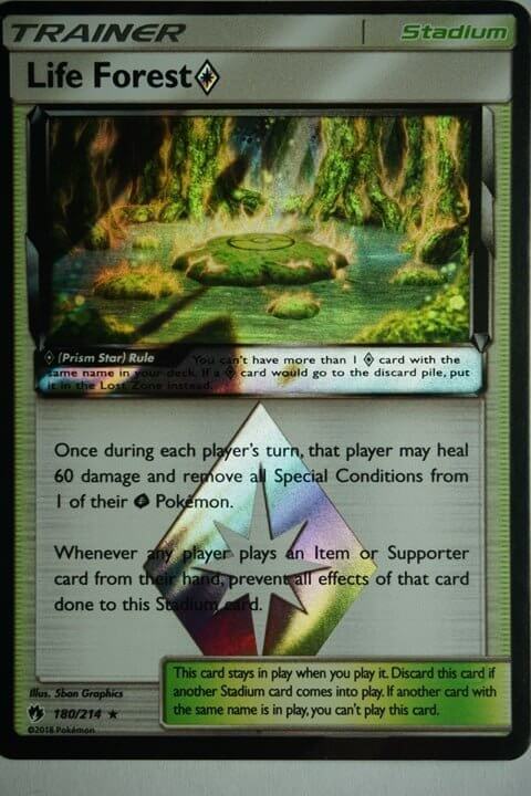 Life Forest Prism Star 180/214 Holo Sällsynt