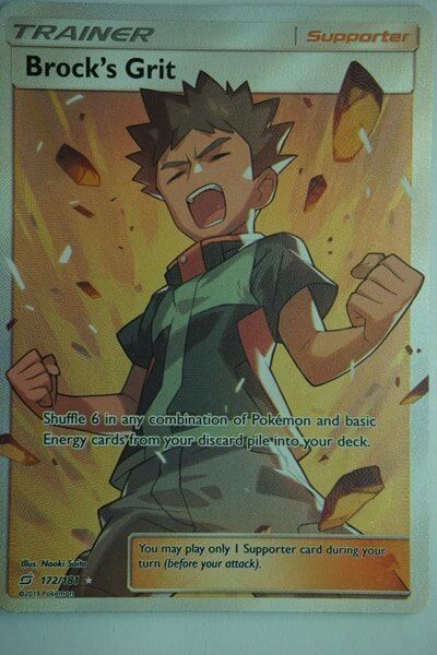 Brocks Grit 172/181 Full Art - Pocket Monster