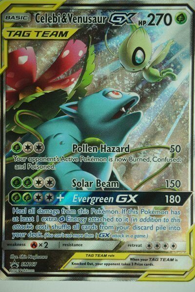 Celebi & Venusaur GX SM167