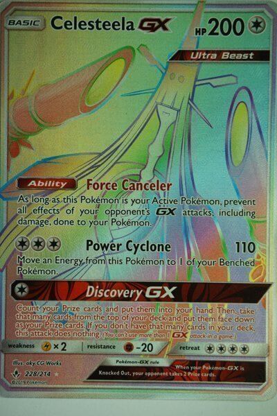 Celesteela GX 228/214 Hyper Rare