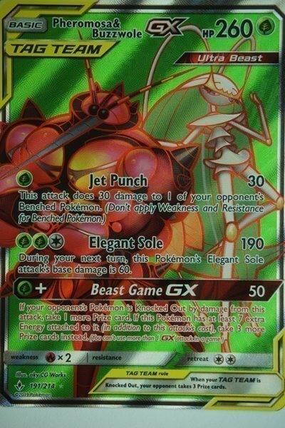 Pheromosa & Buzzwole GX 191/214 Full Art