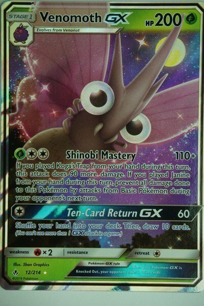 Venomoth GX 12/214