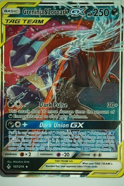 Greninja & Zoroark GX 107/214