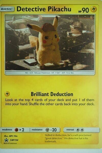 Detektiv Pikachu SM194 Holo Rare