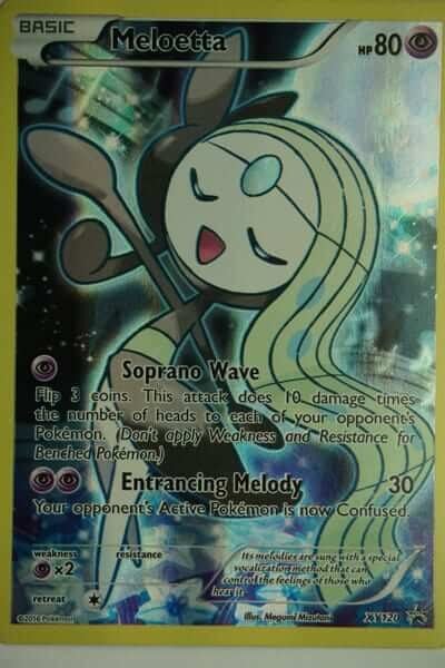 Meloetta XY120 Holo Rare
