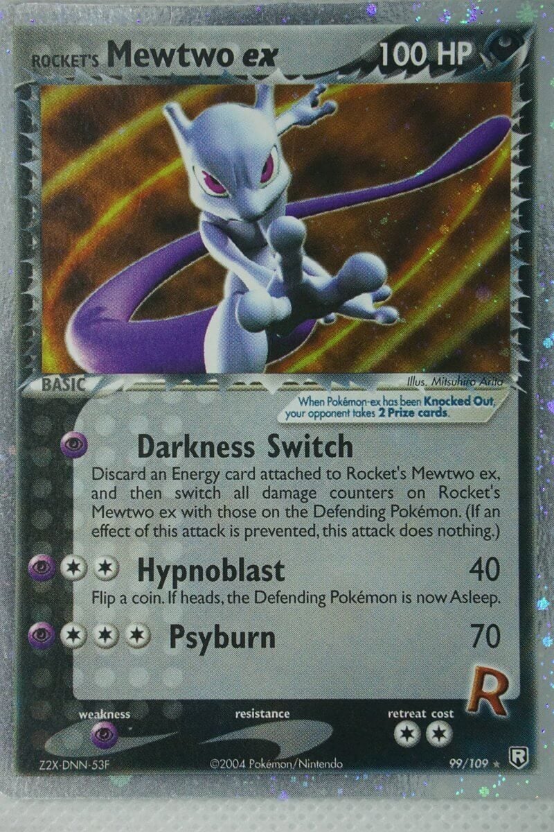 Rocket's Mewtwo ex 99/109