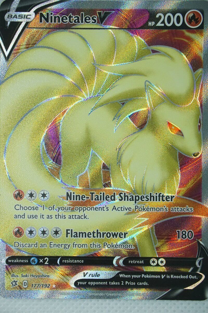 Ninetales V 177/192 Full Art