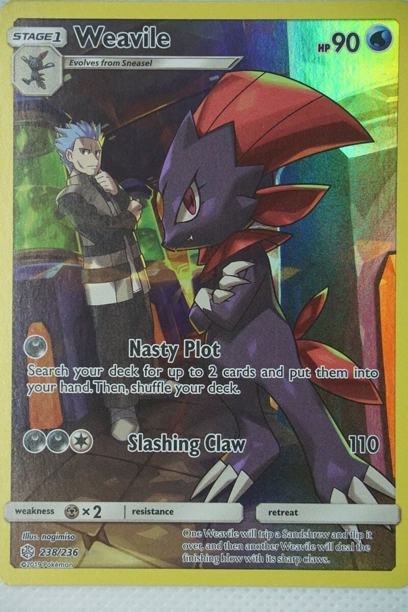 Weavile 238/236 Secret Rare