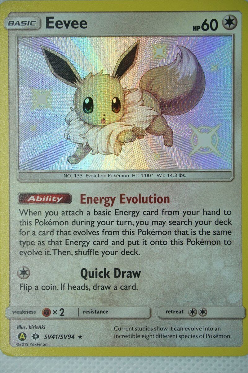 Eevee SV41 / SV94 Shiny Rare