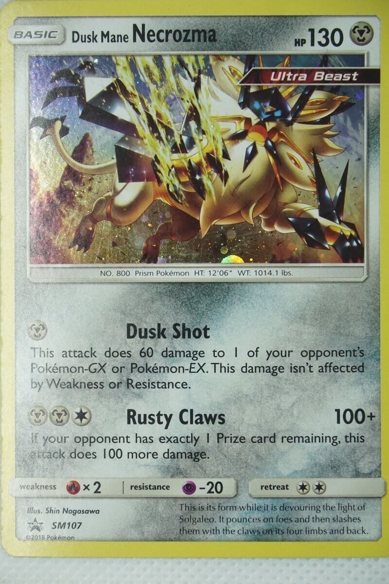 Dusk Mane Necrozma SM107 Holo Promo