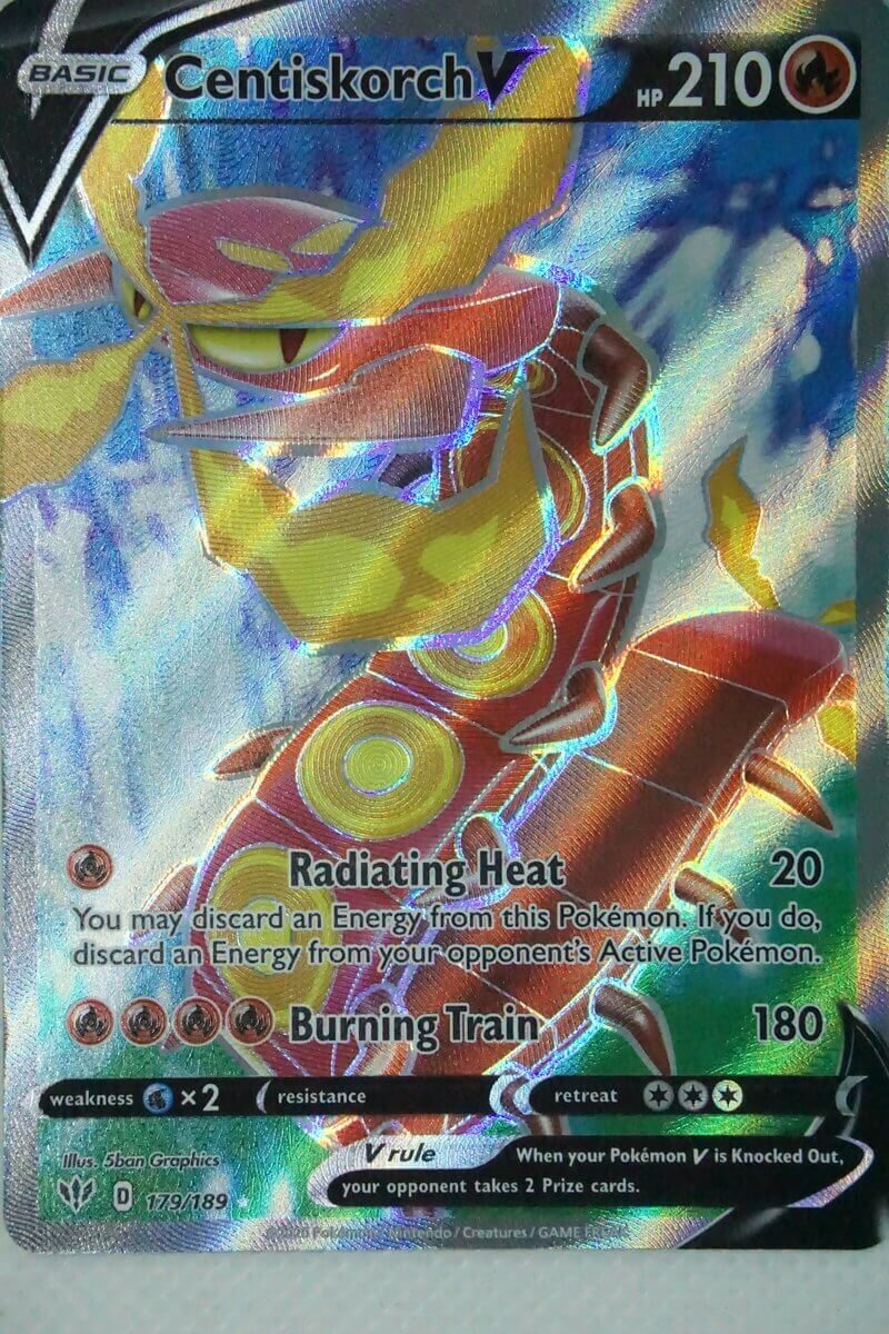 Centiskorch V 179/189 Full Art