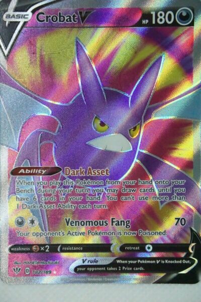 Crobat V 182/189 Full Art