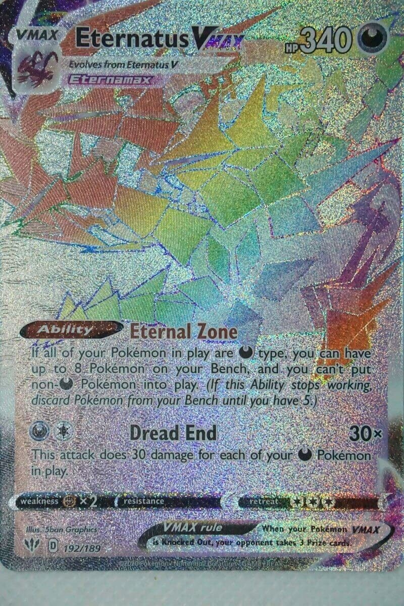 Eternatus VMAX 192/189 Hyper Rare