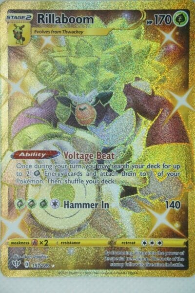 Rillaboom 197/189 Secret Rare