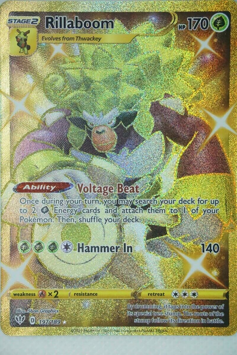 Rillaboom 197/189 Secret Rare