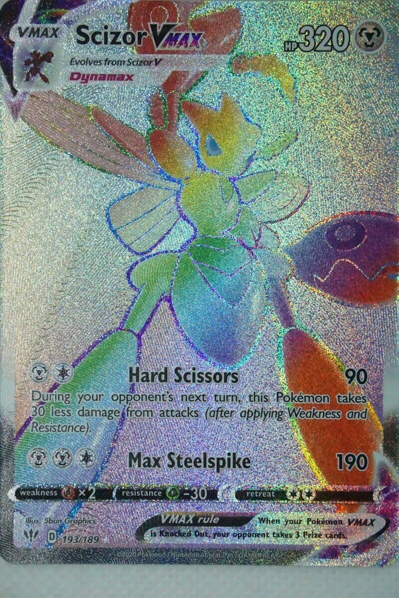 Scizor VMAX 193/189 Hyper Rare