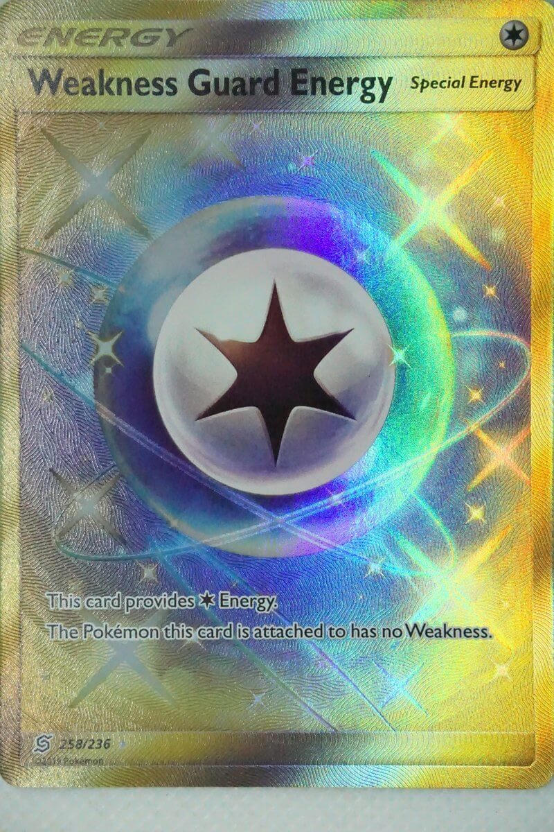 Weakness Guard Energy 258/236 Secret Rare