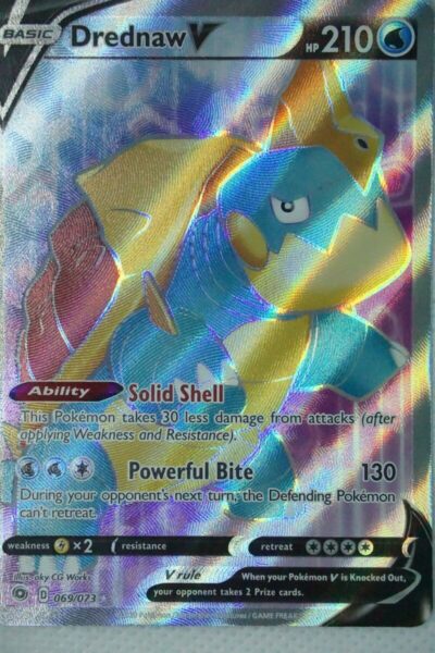 drednaw v pokemon card value - - 014/073 Listed cards may have imperfections. Drednaw V 069/073 Full Art