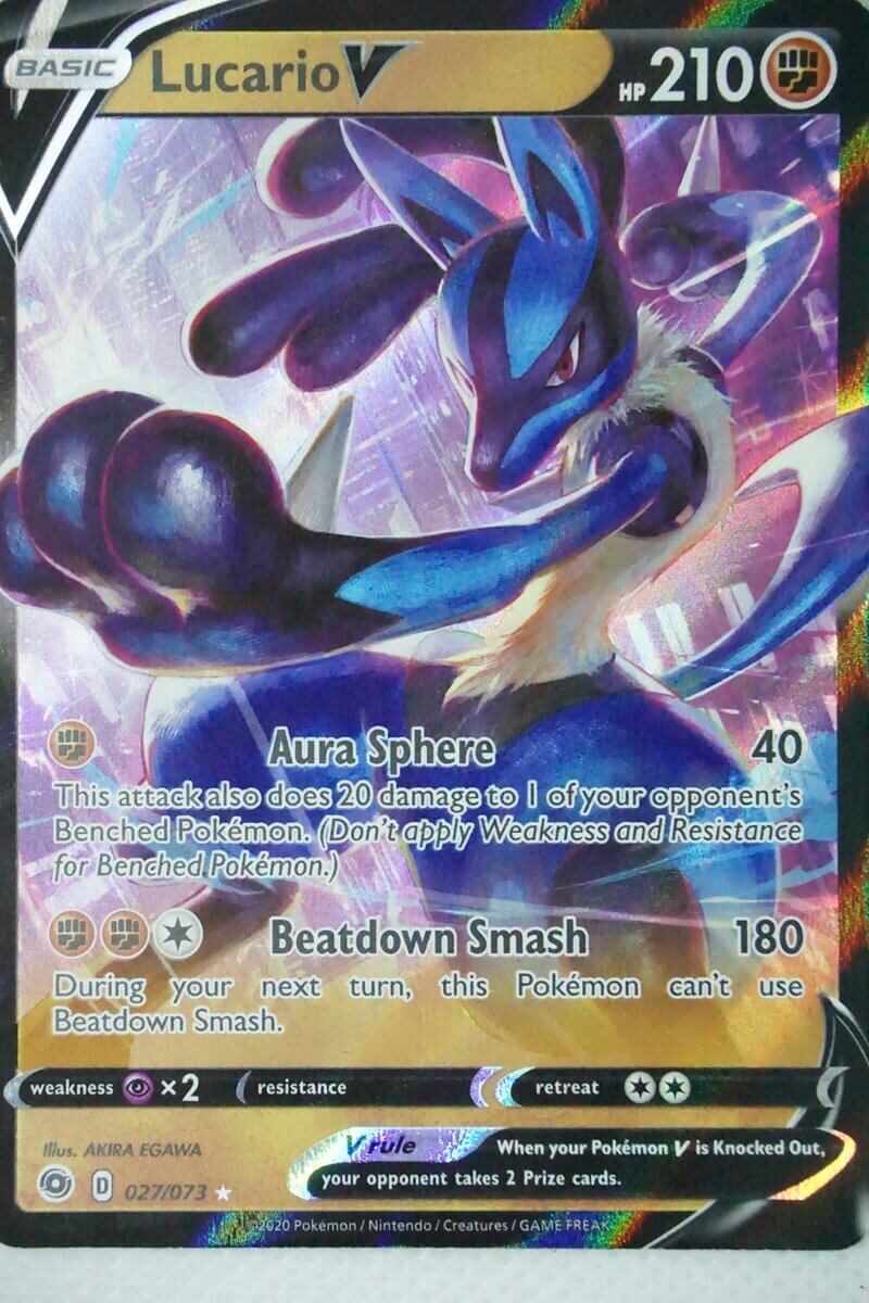 Lucario V 027/073