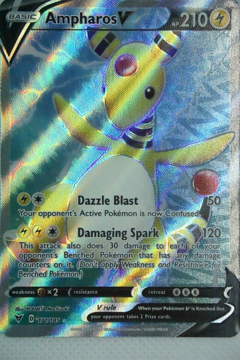 Ampharos V 171/185 Full Art