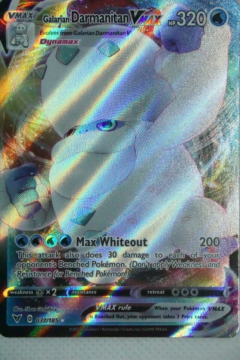 Galarian Darmanitan VMAX 037/185