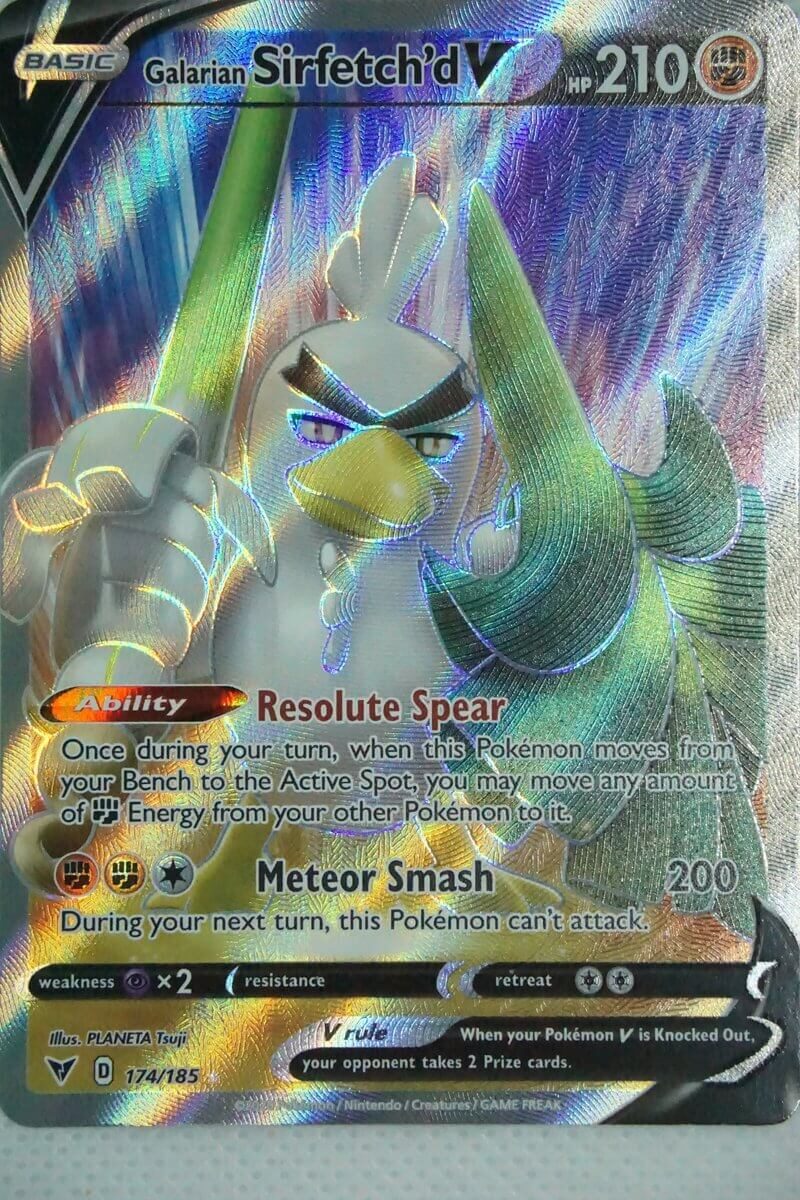 Galarian Sirfetch'd V 174/185 Full Art