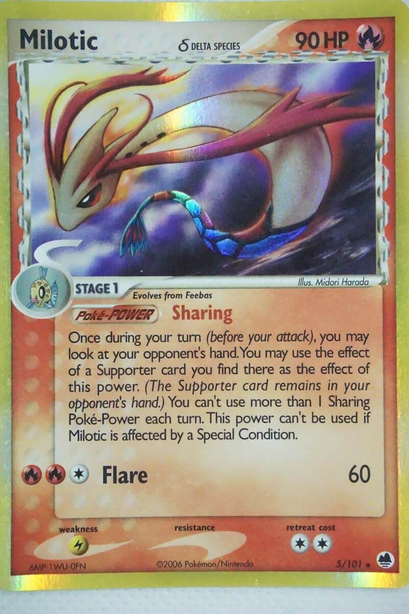 Milotic (Delta Species) 5/101 Reverse Holo