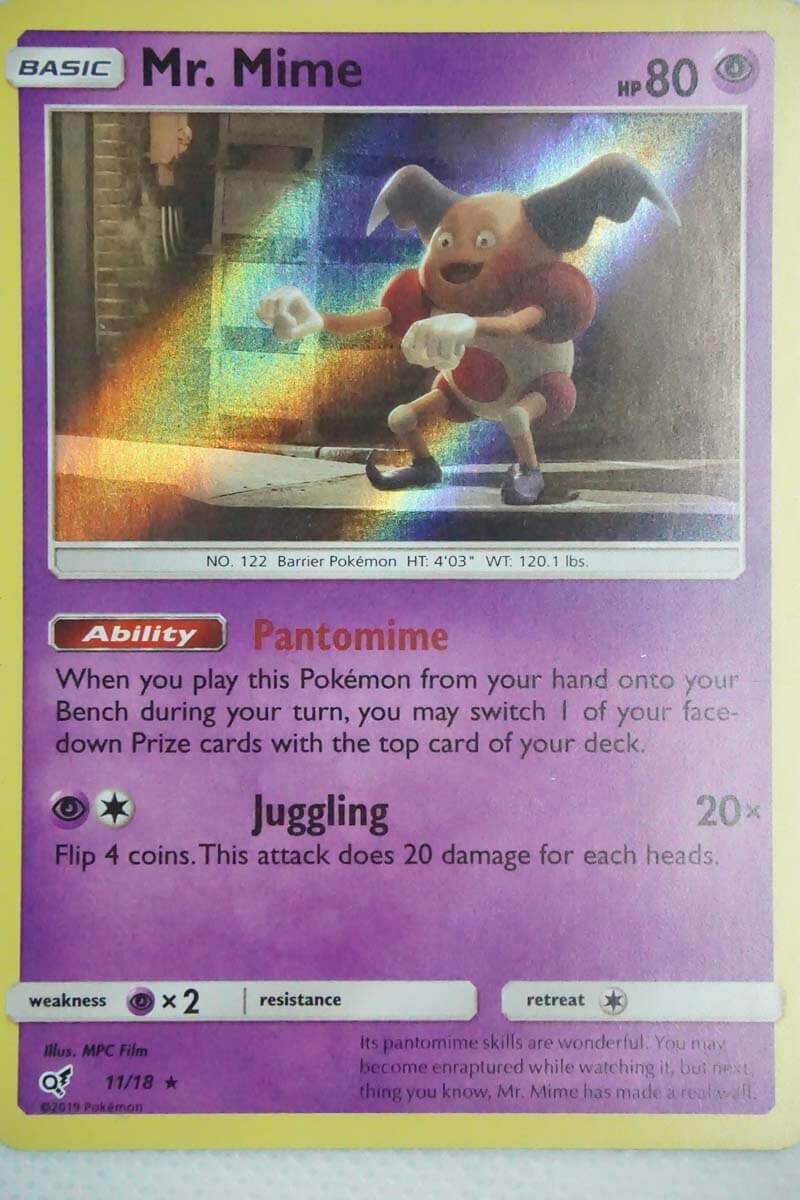 Herr. Mime 11/18 Holo Rare