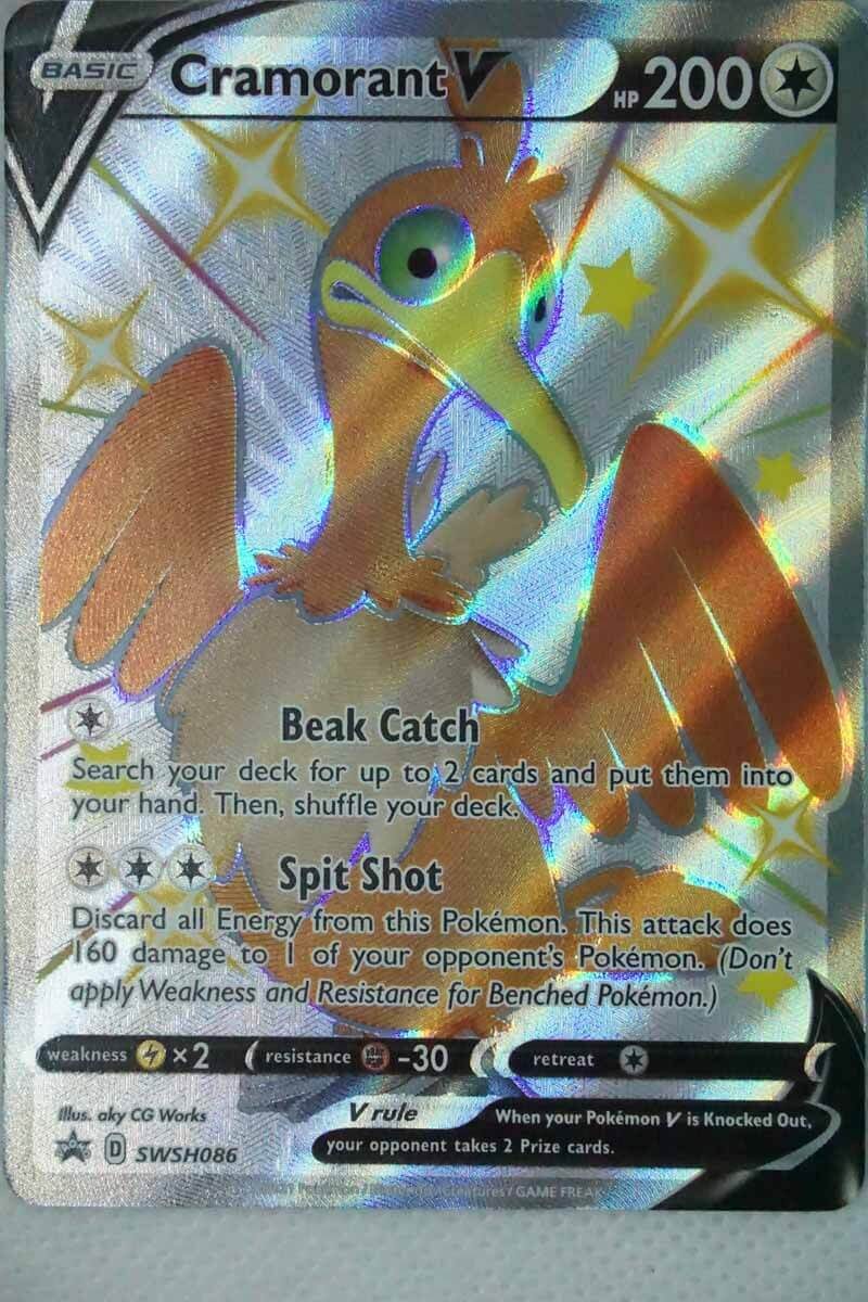 Cramorant V SWSH086 Shiny Promo