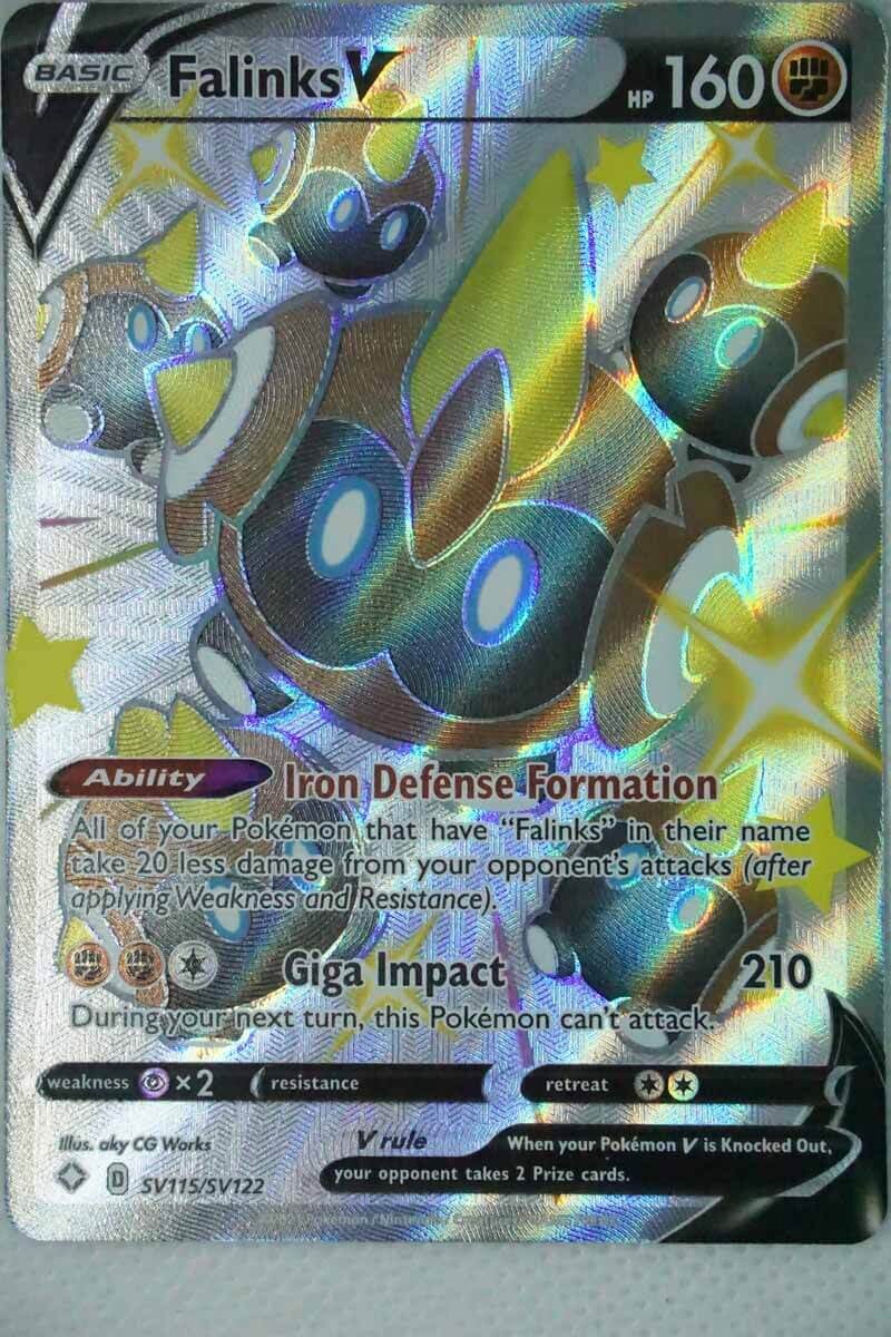 Falinks V SV115 / SV122 Shiny Rare