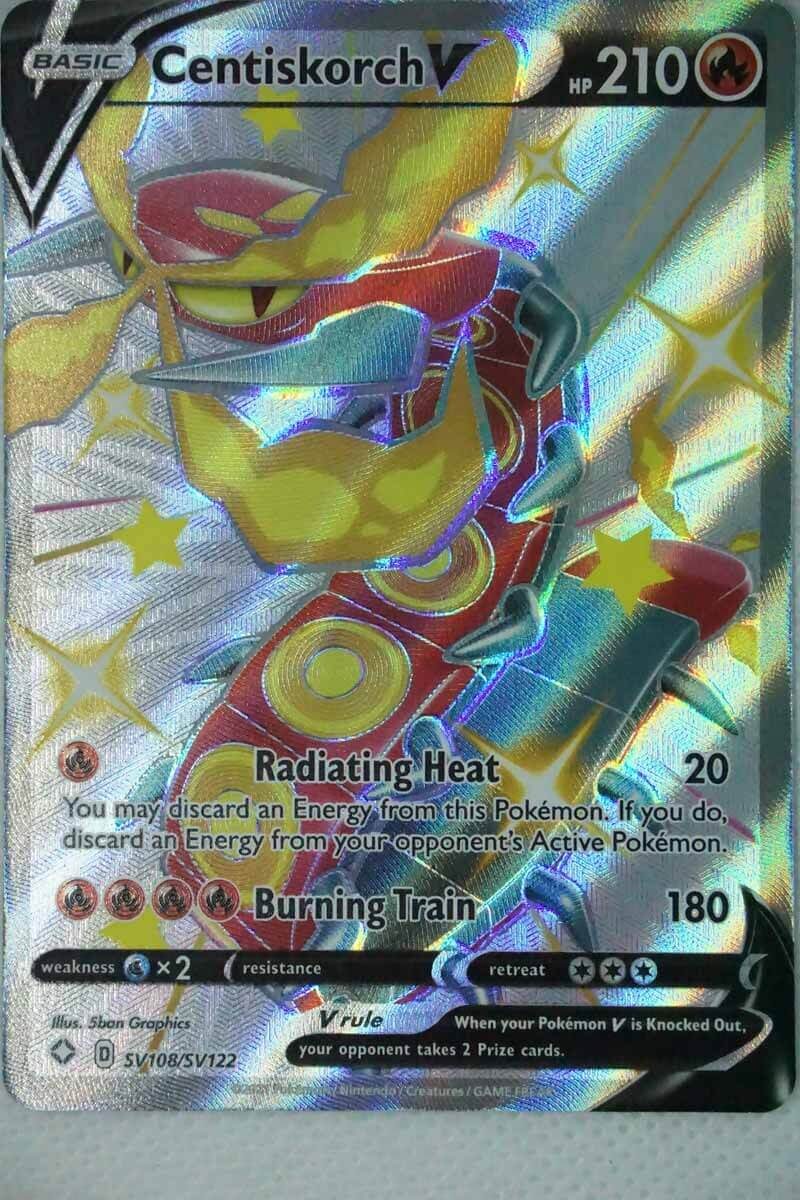 Centiskorch V SV108 / SV122 Shiny Rare