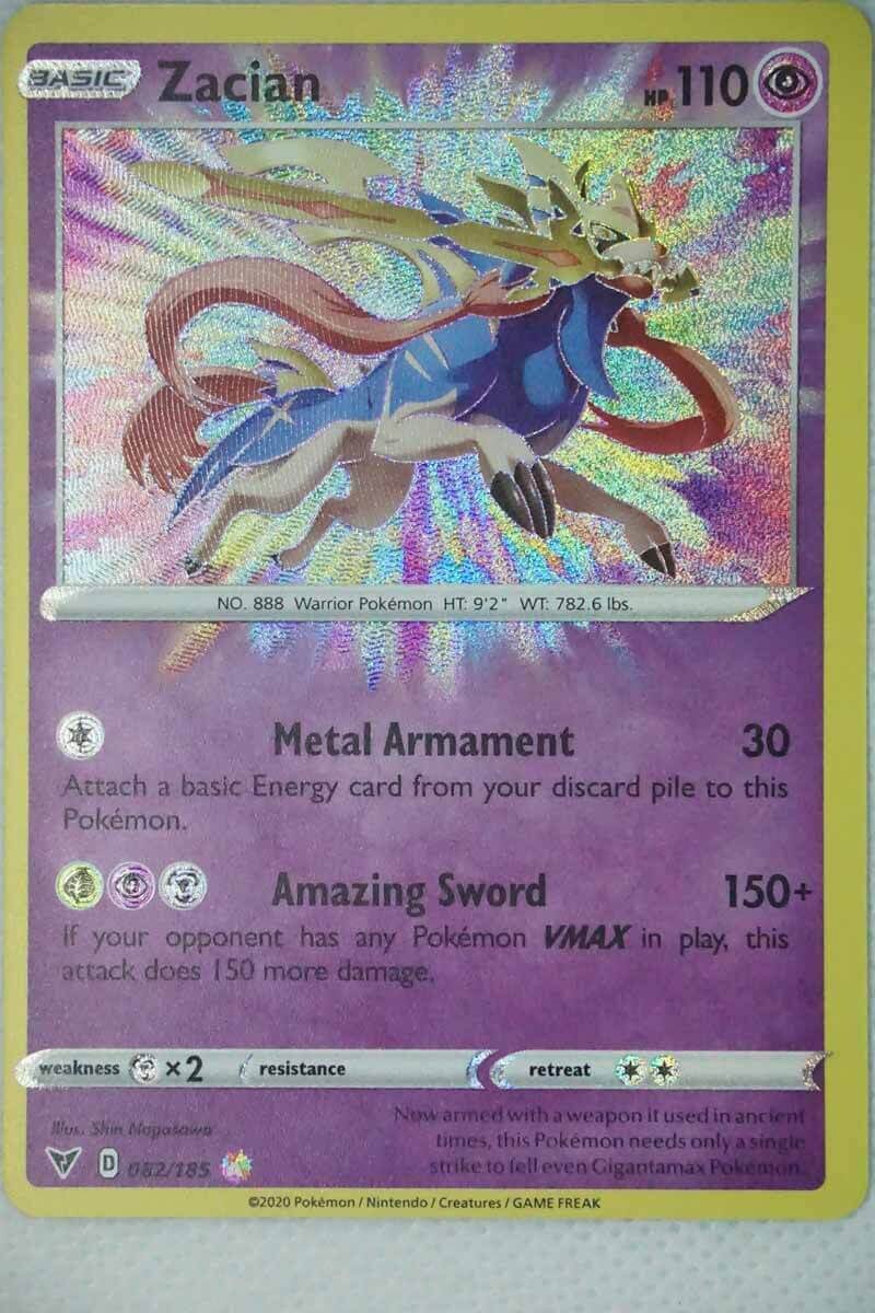Zacian 082/185 Fantastiskt sällsynt