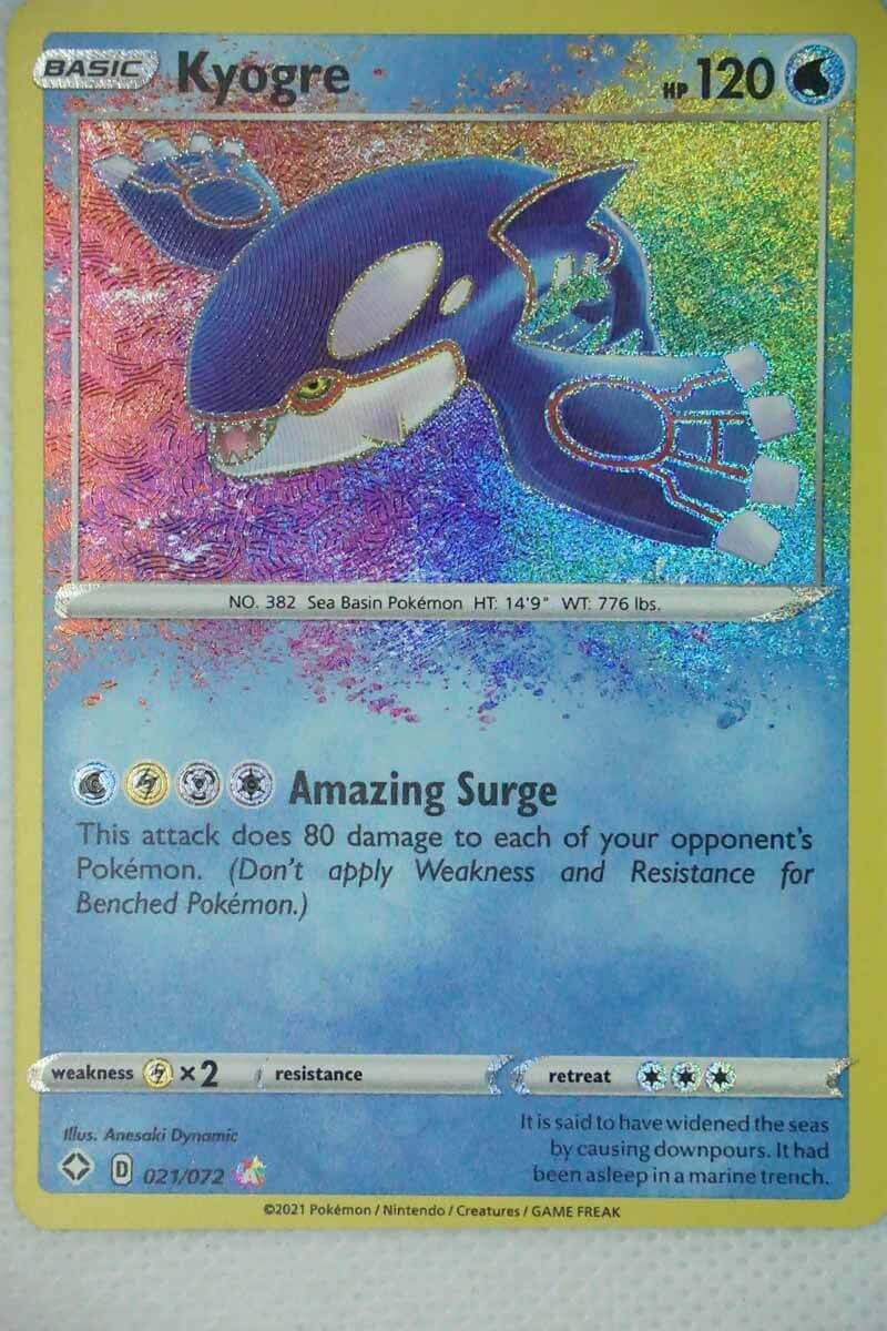Kyogre 21/72 Fantastiskt sällsynt