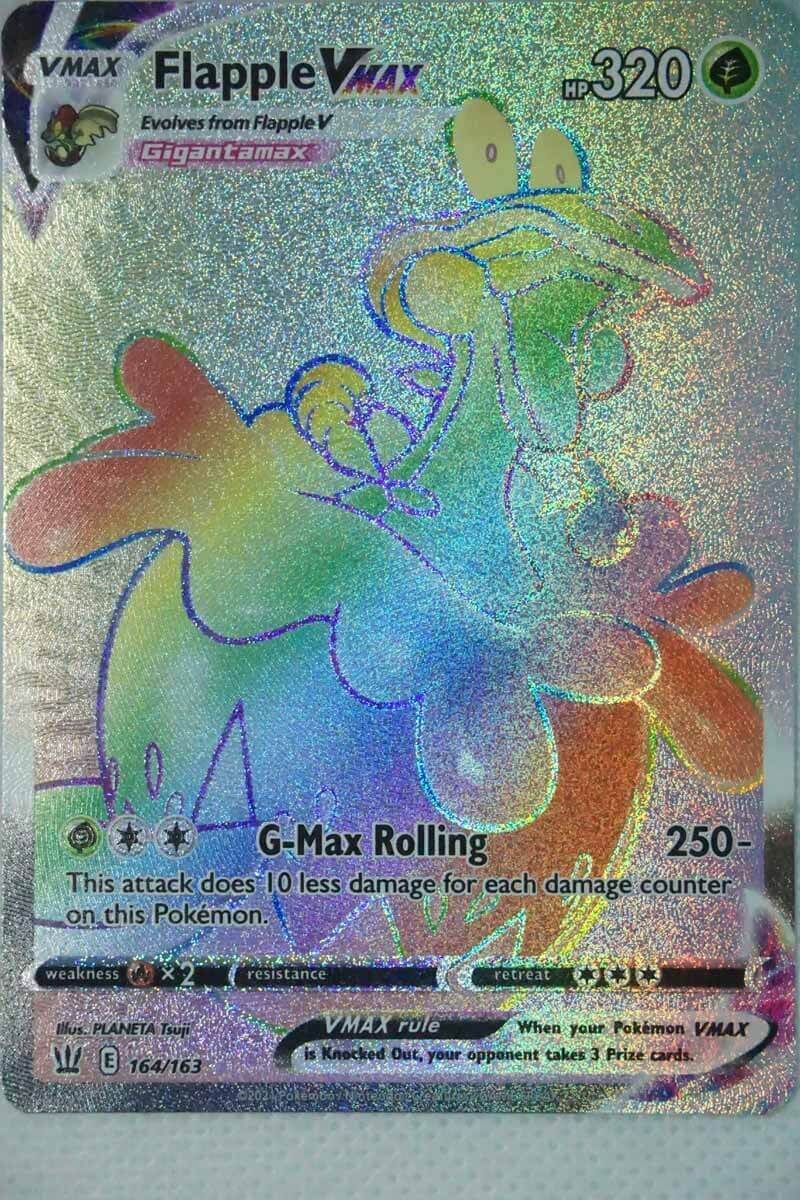 Flapple VMAX 164/163 Hyper Rare